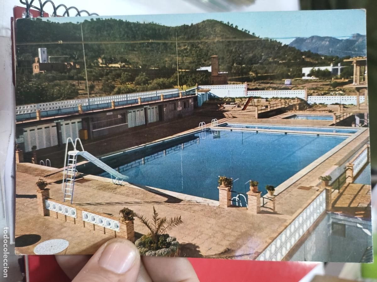 Postcards: Postal LA PINADA Sagunto VISTA GENERAL Piscinas N 10 LA PINADA Escrita estado regular