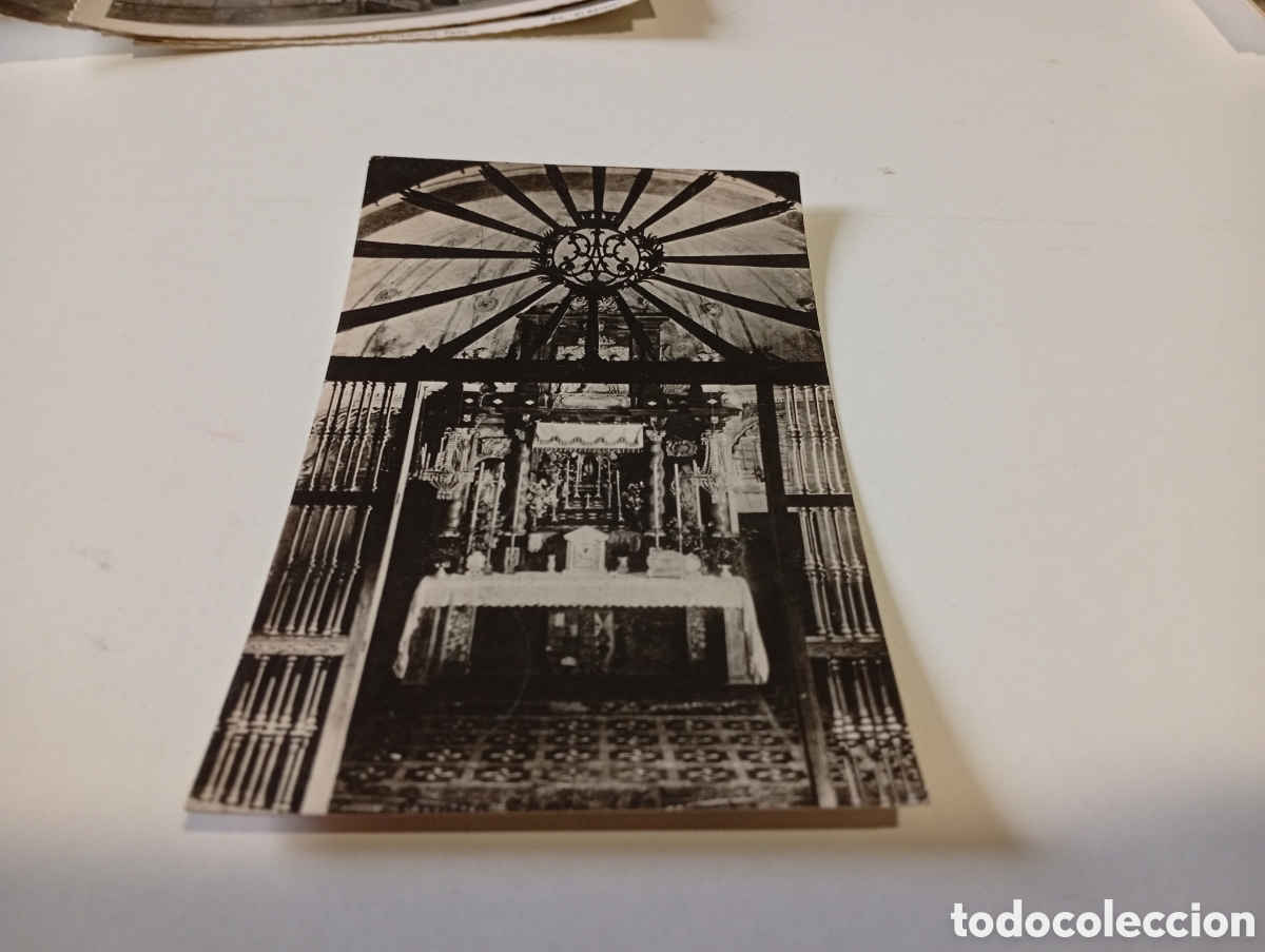 Postais: Postal santuario de Cueva Santa,altar de la Virgen