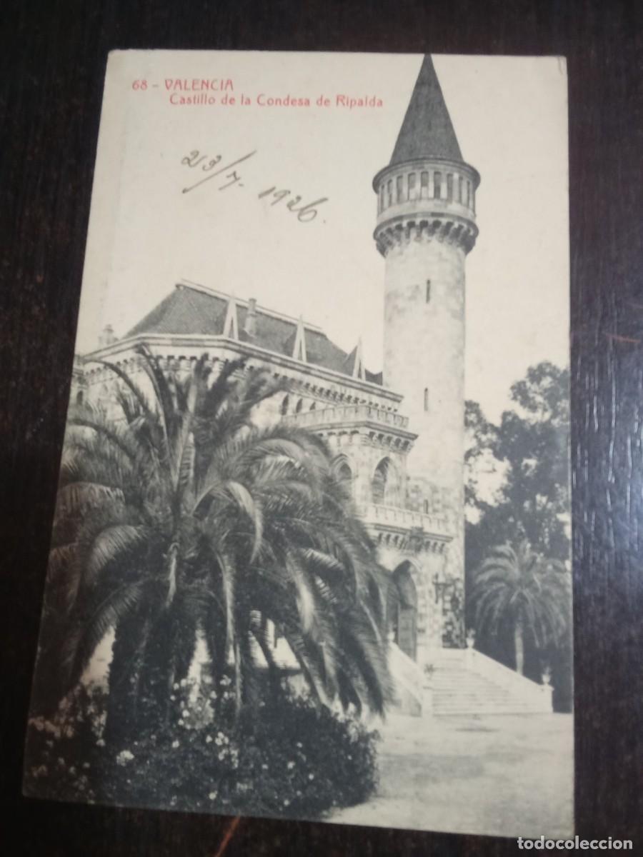 Postcards: Valencia.Castillo de la Condesa de Ripalda.