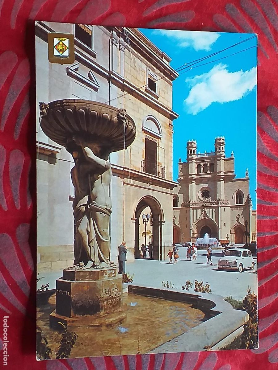 Cartes Postales: CASTELLON-V22-150X105mm.-PLAZA MAYOR