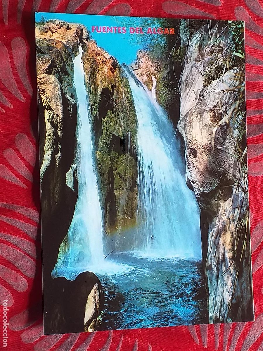 Postkarten: ALICANTE-V22-150X105mm.-CALLOSA DE ENSARRIA-RIO ALGAR-CASCADAS TOLL DE LA CALDERA