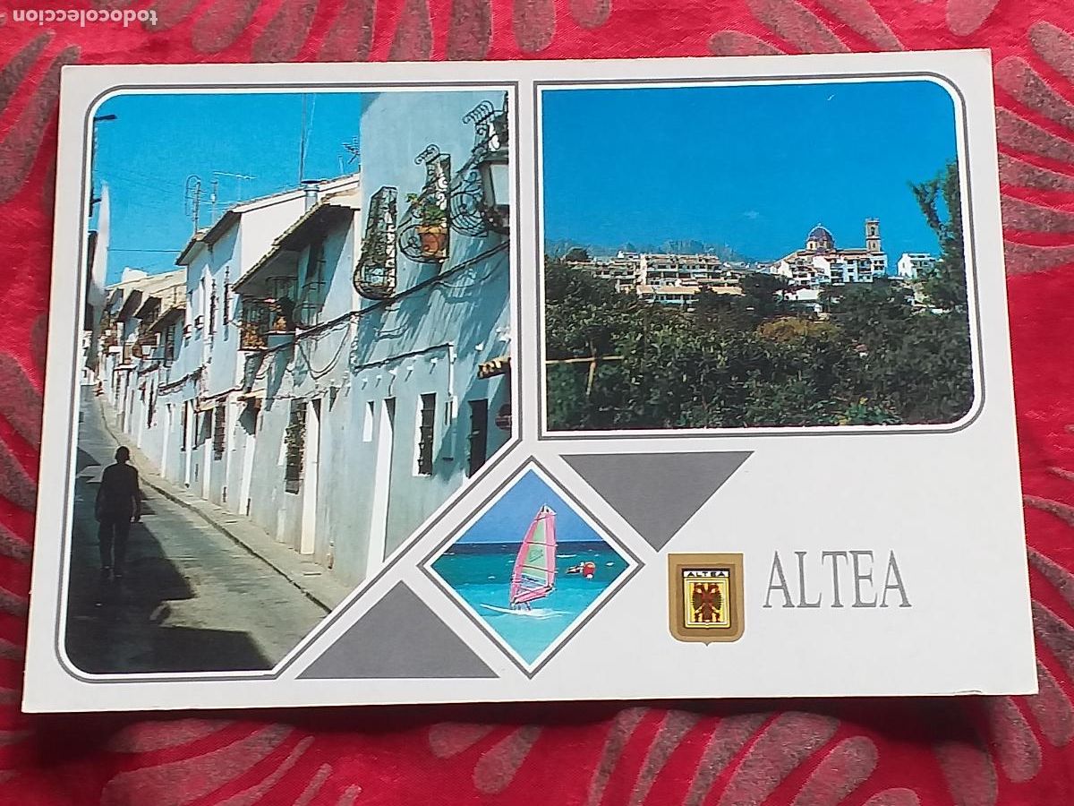 Postkarten: ALICANTE-V22-150X105mm.-ALTEA