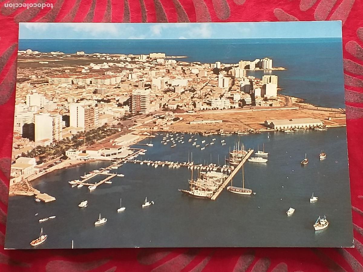 Postkarten: ALICANTE-V22-150X105mm.-TORREVIEJA-VISTA AEREA.