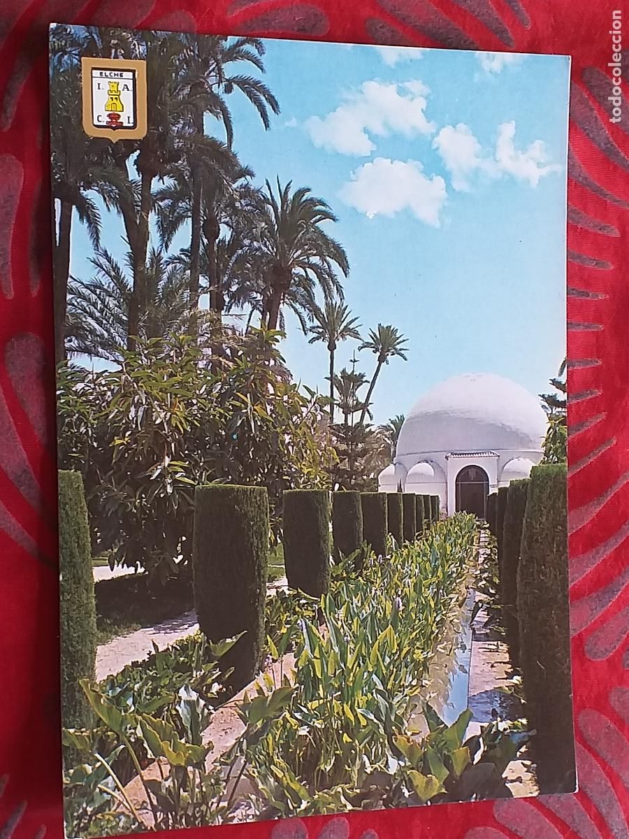 Postkarten: ALICANTE-V22-150X105mm.-ELCHE-PARQUE MUNICIPAL-MUSEO