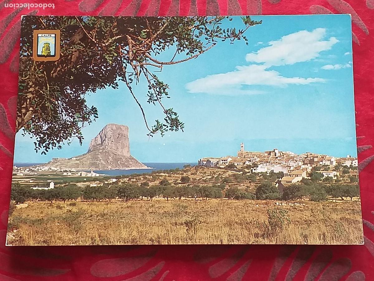 Postkarten: ALICANTE-V22-150X105mm.-CALPE-PE&Ntilde;ON DE IFACH-VISTA PARCIAL