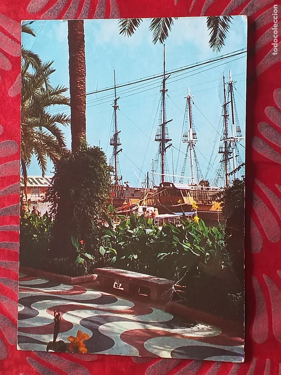 Postkarten: ALICANTE-V22-150X105mm.-CARABELAS