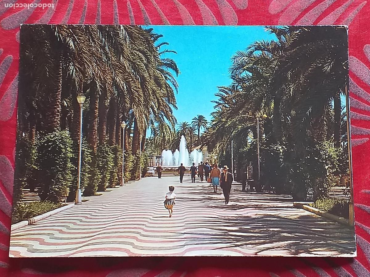Postcards: ALICANTE-V22-150X105mm.-EXPLANADA ESPA&Ntilde;A