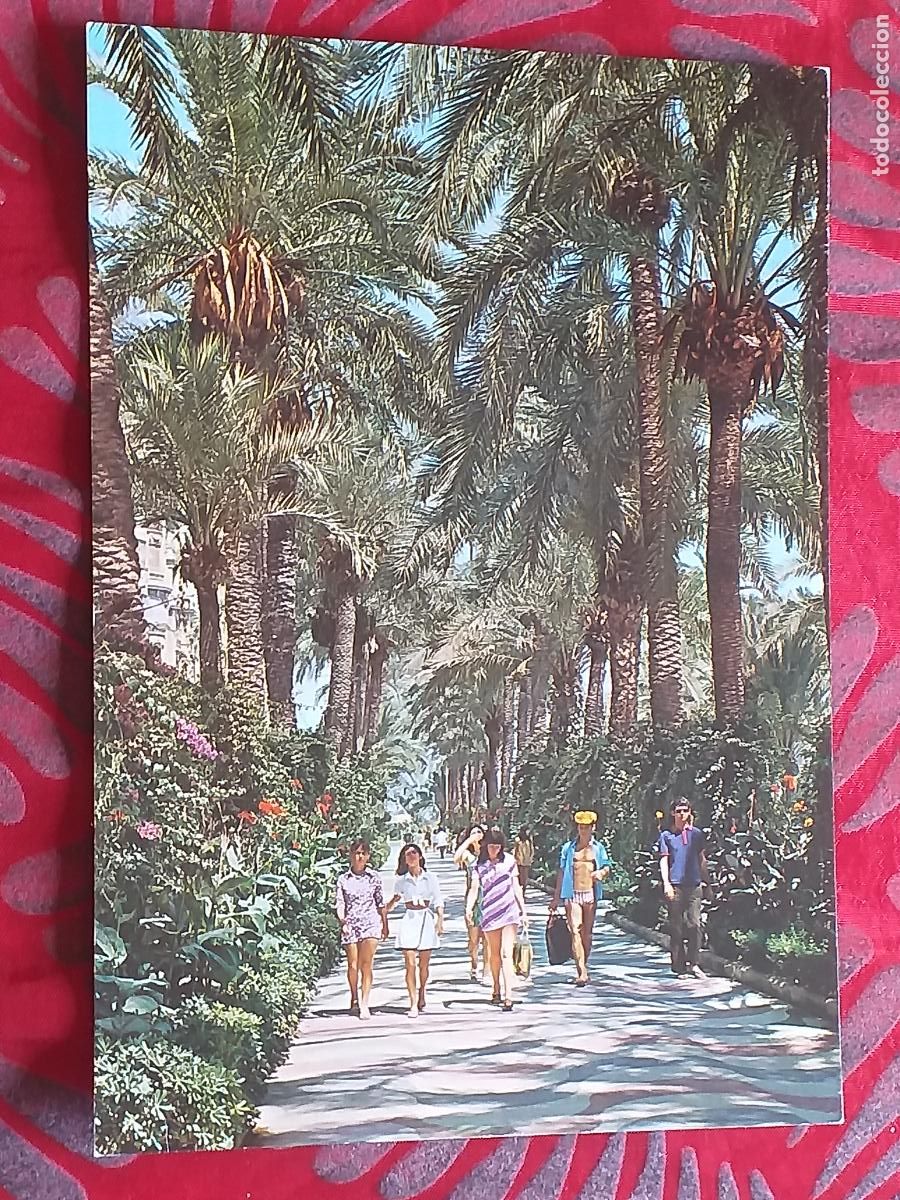 Postais: ALICANTE-V22-150X105mm.-EXPLANADA Y JARDINES