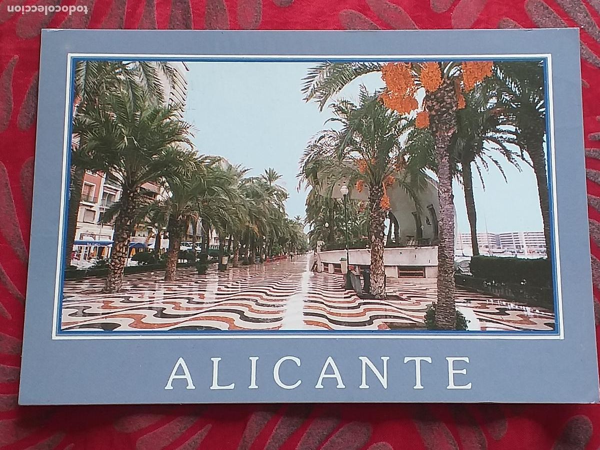 Postcards: ALICANTE-V22-150X105mm.-EXPLANADA DE ESPA&Ntilde;A