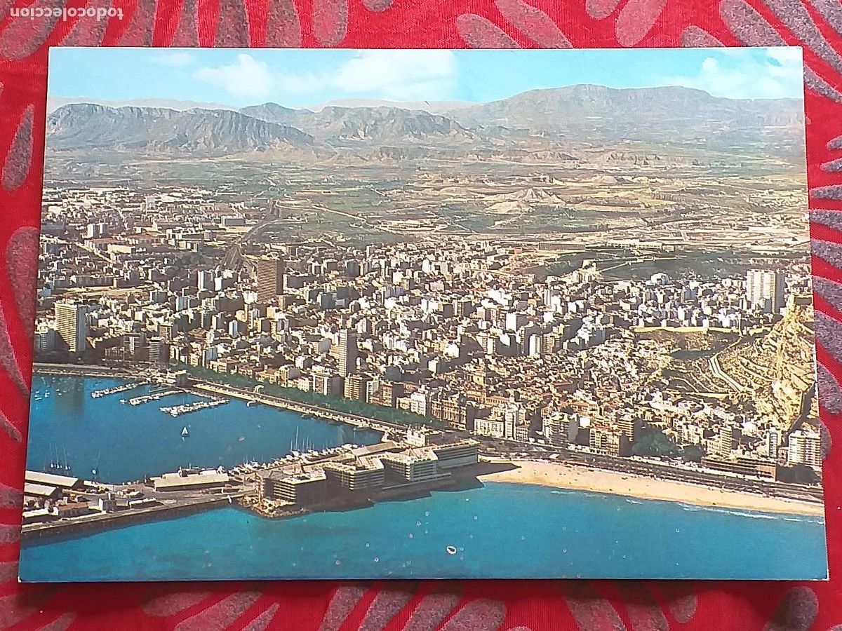 Postcards: ALICANTE-V22-150X105mm.-VISTA AEREA
