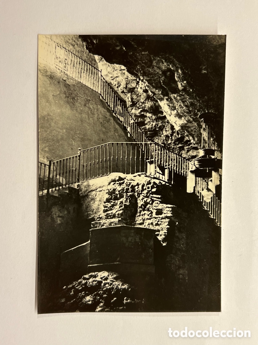 Postais: SEGORBE - ALTURA (Castell&oacute;n) Postal Interior de la Cueva Santa. Edita Santuario de la Cueva