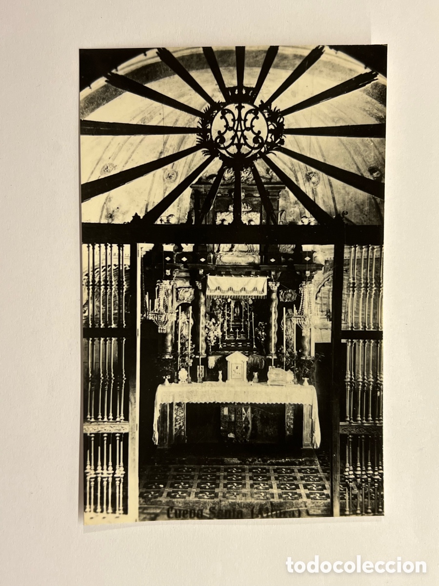 Postais: SEGORBE - ALTURA (Castell&oacute;n) Postal Altar de la Virgen. Edita Santuario de la Cueva (h.1950?) S/C