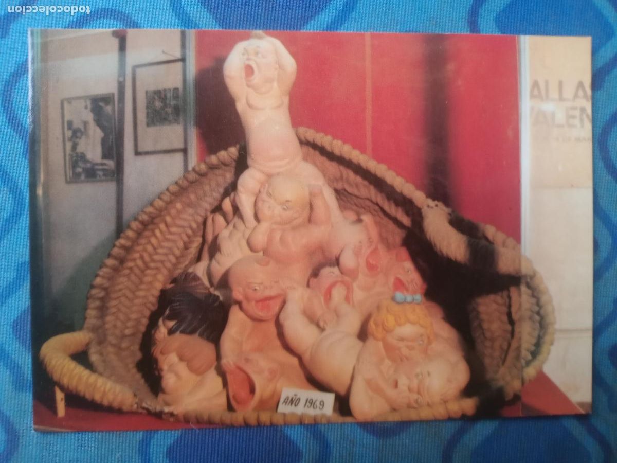 Postales: Postal de las Fallas de Valencia 1969 - Foto 1
