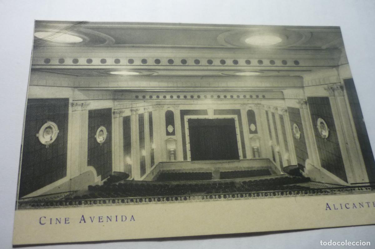 Cartoline: POSTAL CINE AVENIDA ALICANTE CM