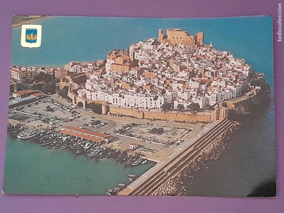 Postais: TARJETA POSTAL PE&Ntilde;ISCOLA CASTELLON VISTA AEREA T 495