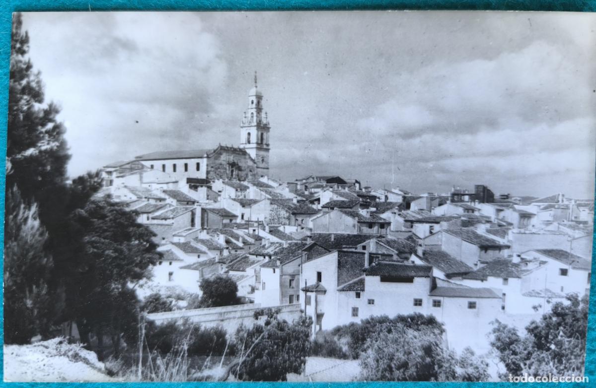 Postais: RW POSTAL ENGUERA VALENCIA VISTA PARCIAL Y PARROQUIA DE SAN MIGUEL ARCANGEL DESDE LEVANTE P1391