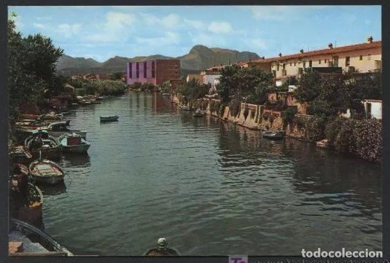 Postais: Gandia. *Grao. Rio San Nicolas* Ed. Distr. Romago n&ordm; 101. Dep. Legal B. 2867-XIV. Nueva.