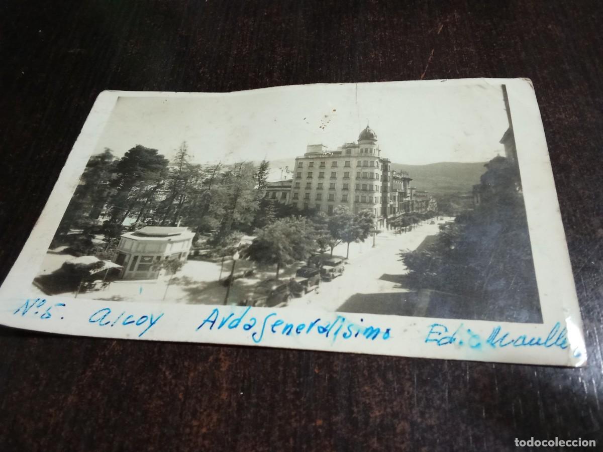 Postales: Alcoy.Avda Generalisimo. - Foto 1