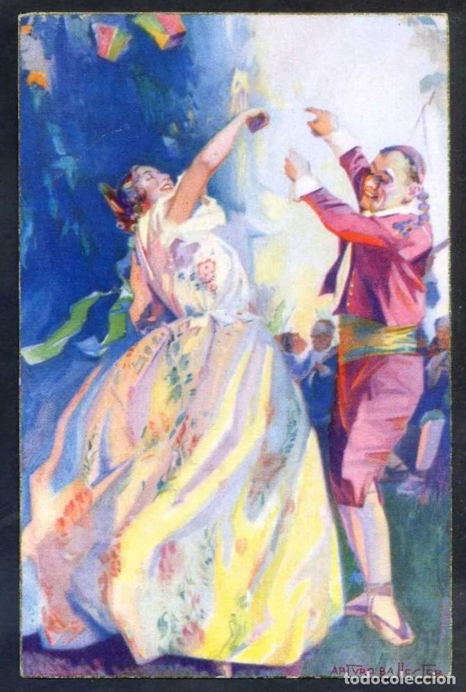 Postais: Valencia. *Jota Valenciana* J.D.P. serie 2501 n&ordm; 8. Ilustra *Arturo Ballester* Nueva.