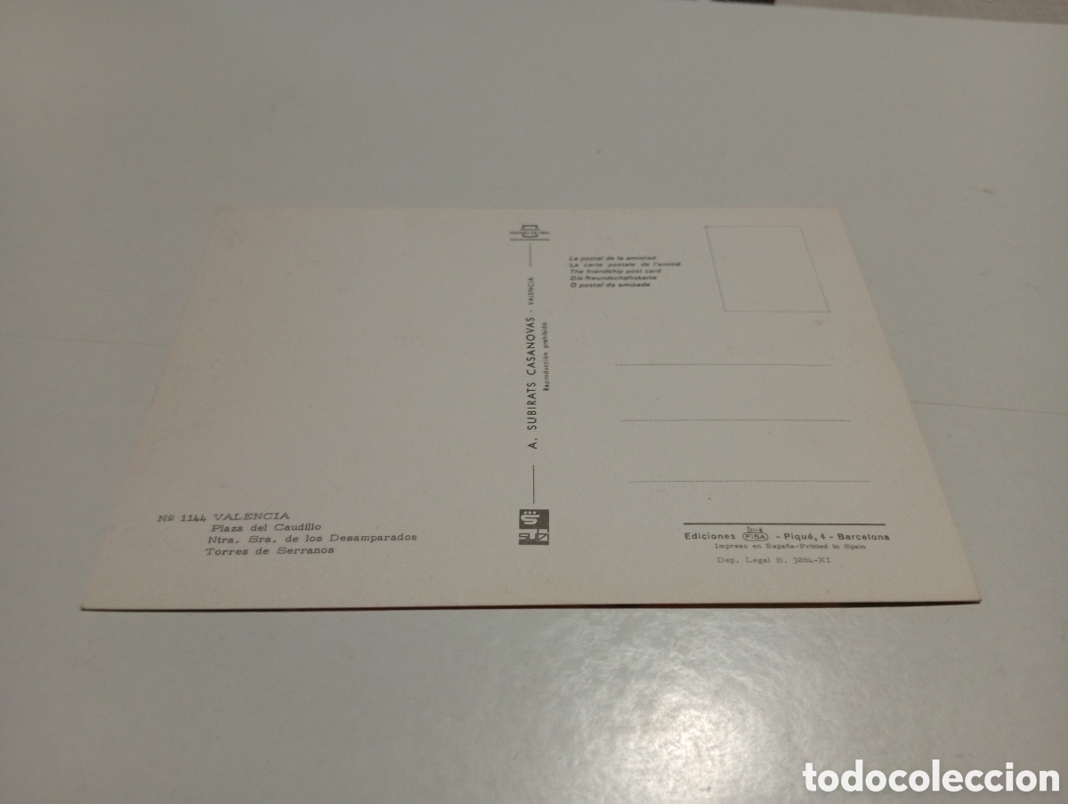 Postales: Postal Valencia.......... - Foto 2