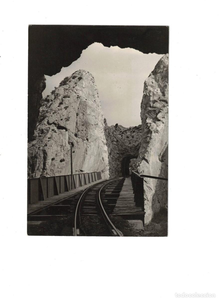 Postales: ALTEA. PUENTE FERROCARRIL - Foto 1