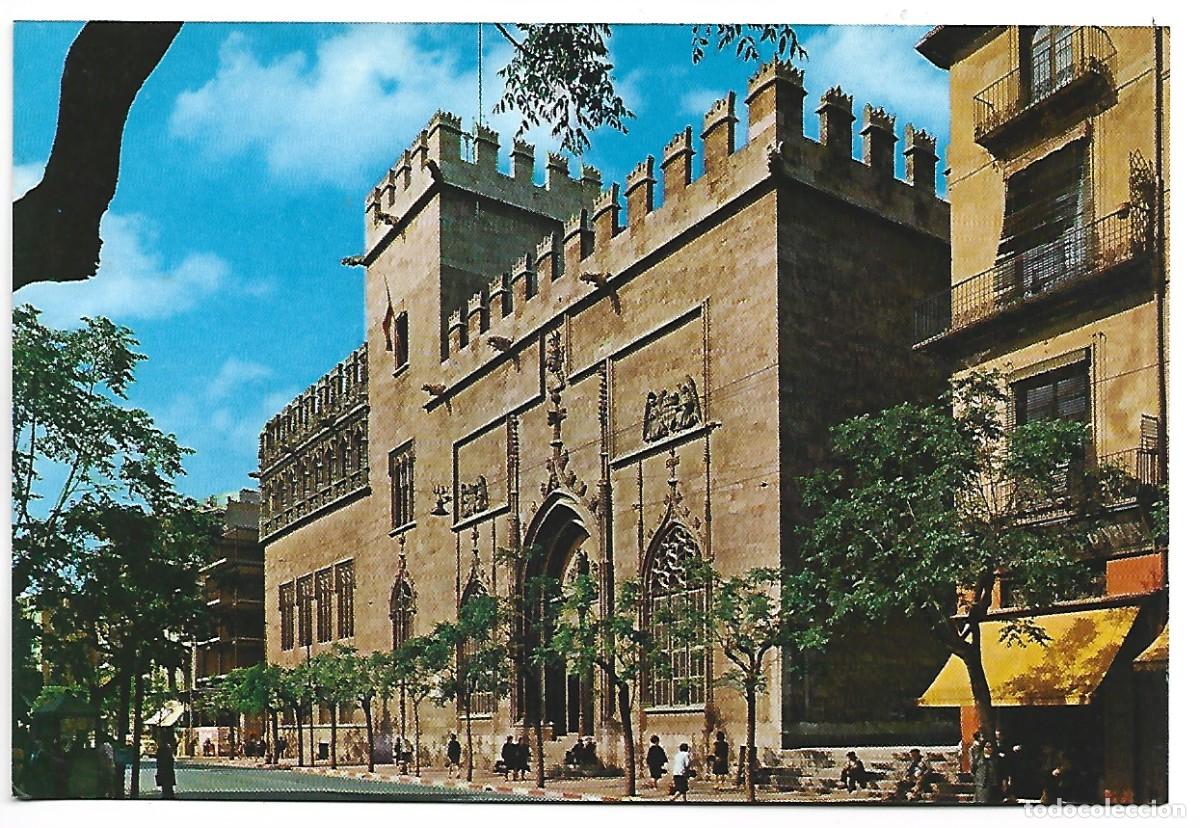 Postales: EDIFICIO DE LA LONJA / PRODUCE EXCHANGE BUILDING.- VALENCIA - Foto 1