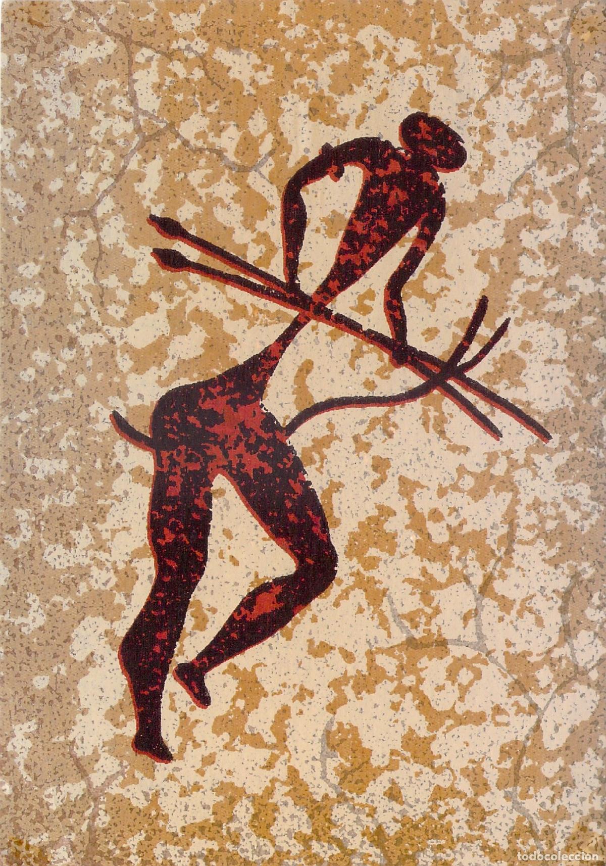 Postkarten: Postal Arte Rupestre Espa&ntilde;a: Serigraf&iacute;a Figurativa de Douglas Mazonowicz