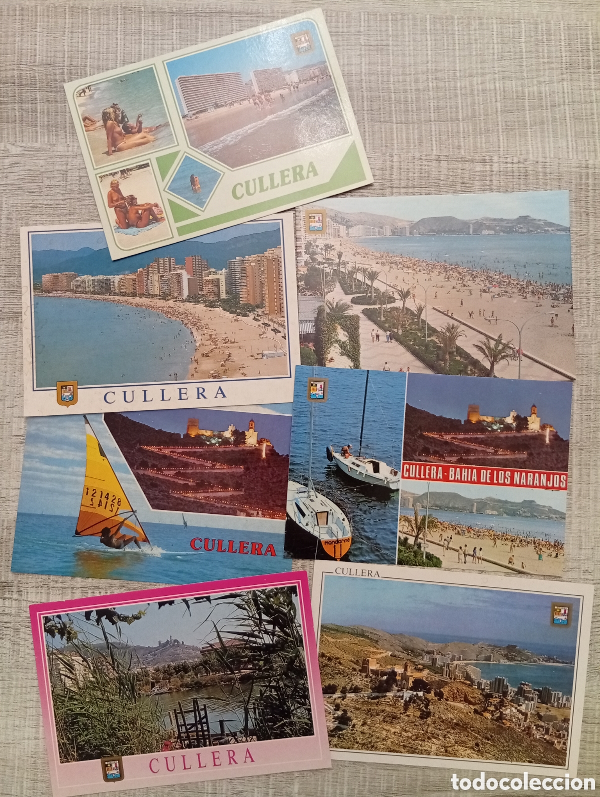 Postales: Lote postales Cullera - Foto 1