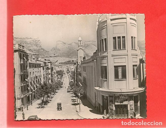 Postcards: POSTAL fotogr&aacute;fica ALCOY calle Santo Tomas , 1 JDP cliche Lopez Egea