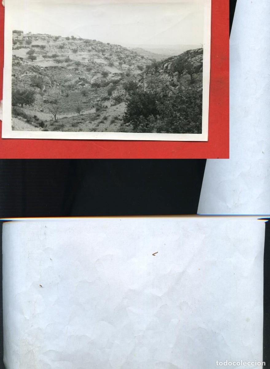 Postkarten: FOTOGRAFIA al dorso NACIMIENTO DEL BARRANQUET AL N O DE CHIVA, a&ntilde;os 60