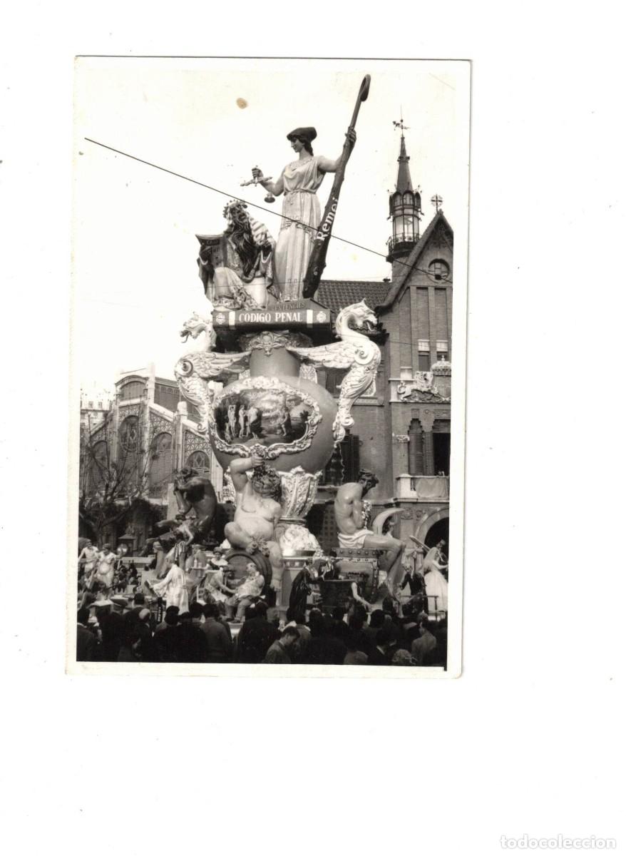 Postales: VALENCIA. FALLAS. C&Oacute;DIGO PENAL - Foto 1