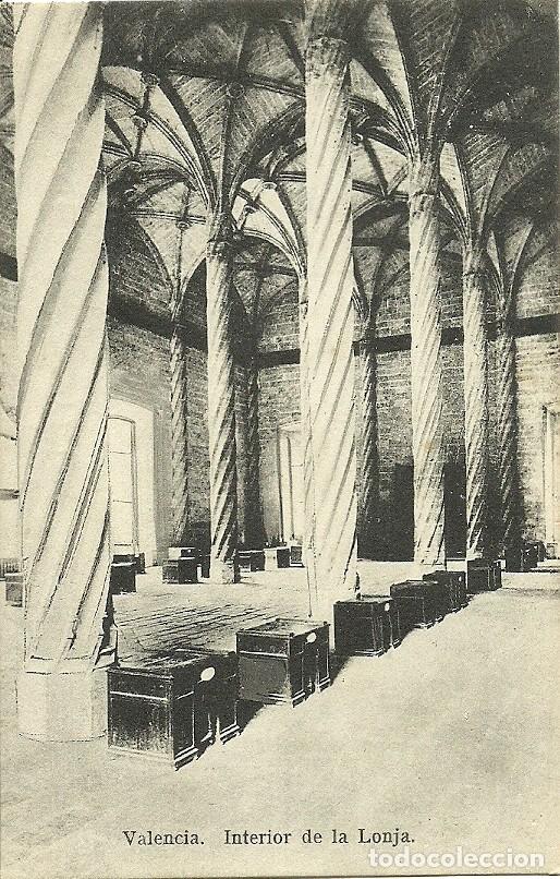Postales: Valencia - Interior de la Lonja - Foto 1