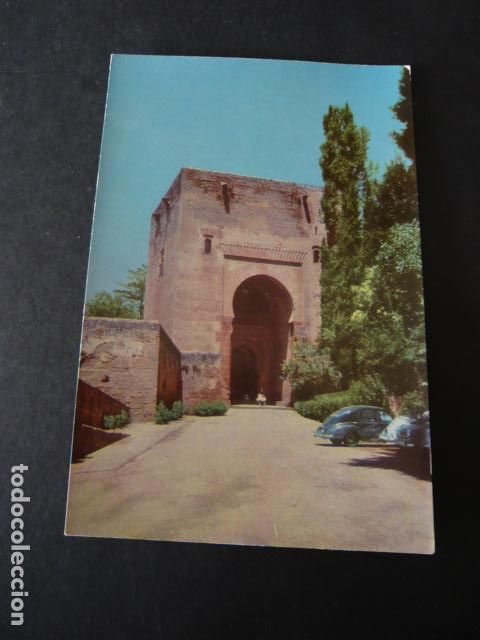 Postales: GRANADA ALHAMBRA PUERTA - Foto 1