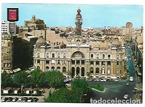 Postales: PLAZA DEL CAUDILLO. EDIFICIO DE CORREOS.- VALENCIA - Foto 1