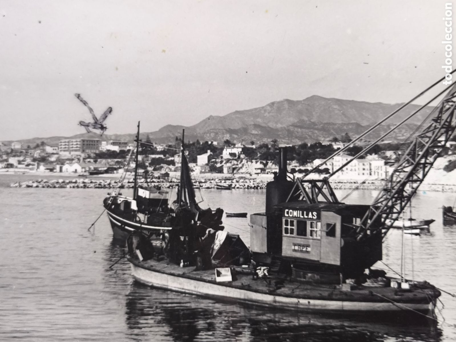 Postales: VILLAJOYOSA PORT POSTAL FOTOGR&Aacute;FICA VILA JOJOISA ALACANT C. 1960
