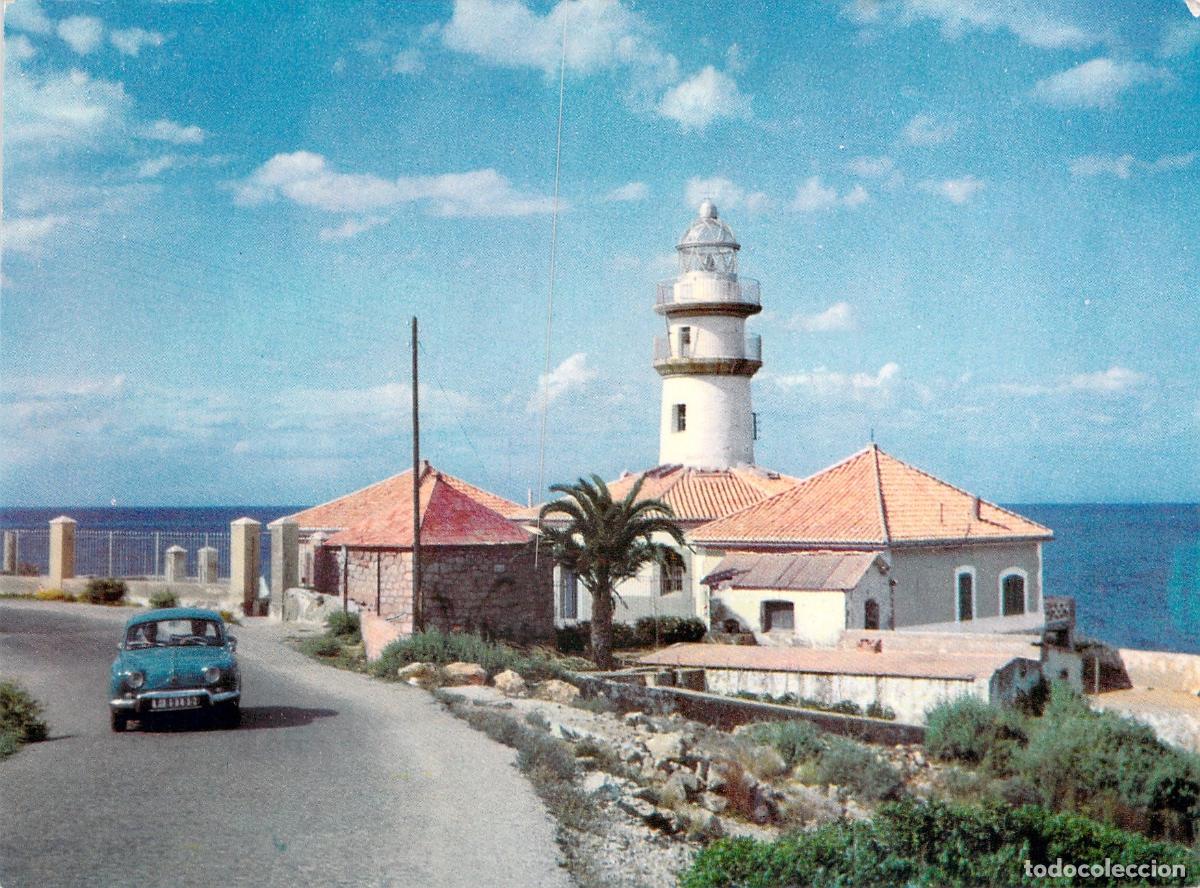 Cartes Postales: Tarjeta Postal El Faro de Cullera Valencia Espa&ntilde;a