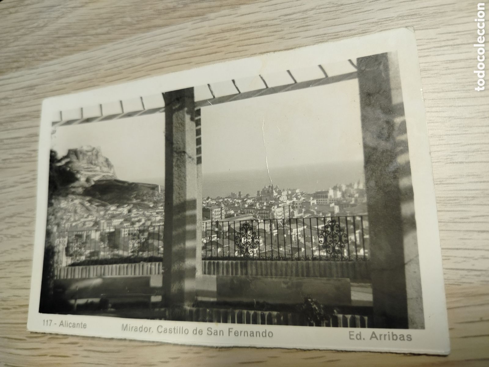 Postales: ALICANTE - 117 MIRADOR CASTILLO DE SAN FERNANDO