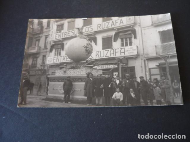 Postales: VALENCIA FALLAS POSTAL FOTOGRAFICA UNA FALLA HACIA 1920
