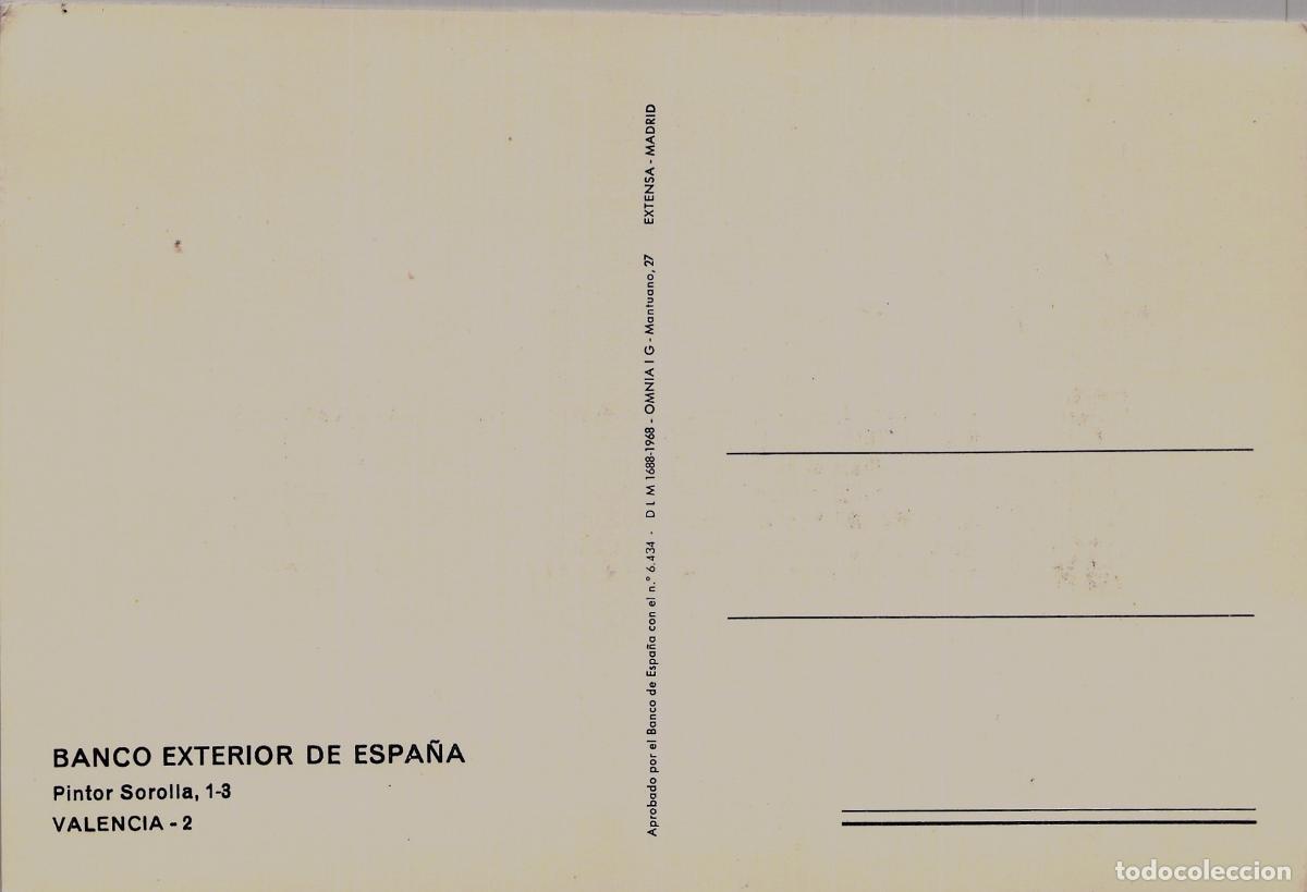 Postales: Postal del Edificio Banco Exterior de Espa&ntilde;a en Valencia - Foto 2