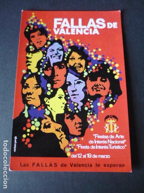 Postales: VALENCIA FALLAS POSTAL - Foto 1
