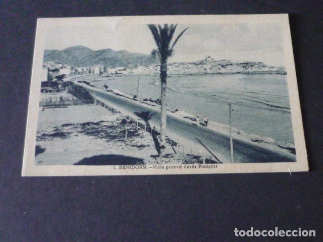 Cartoline: BENIDORM ALICANTE VISTA GENERAL DESDE PONIENTE