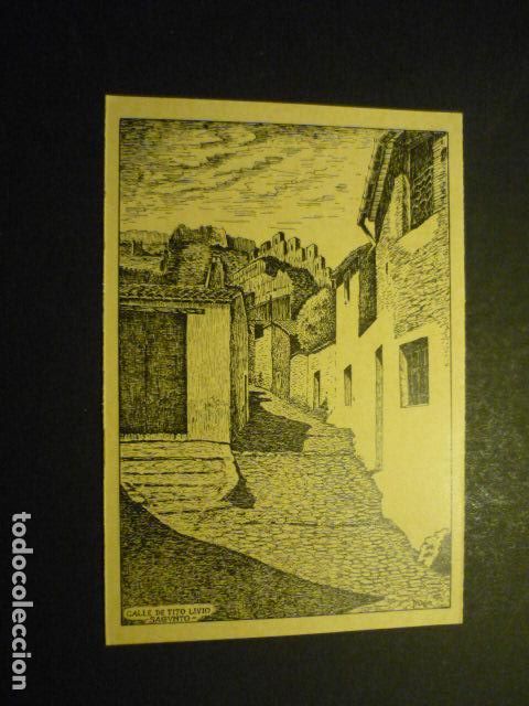 Postales: SAGUNTO VALENCIA CALLE DE TITO LIVIO