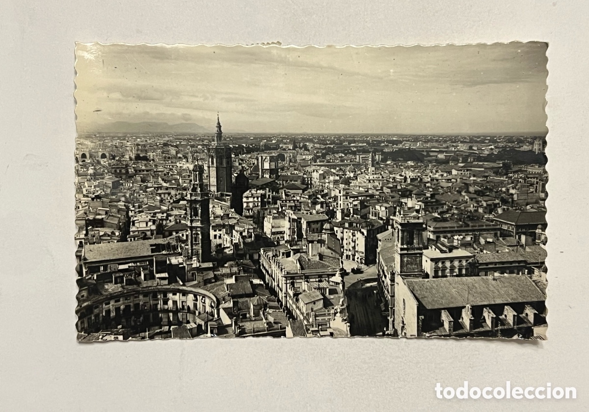 Postales: VALENCIA. Postal No.55, Vista parcial. Garc&iacute;a Garrabella (h.1960?) circulada