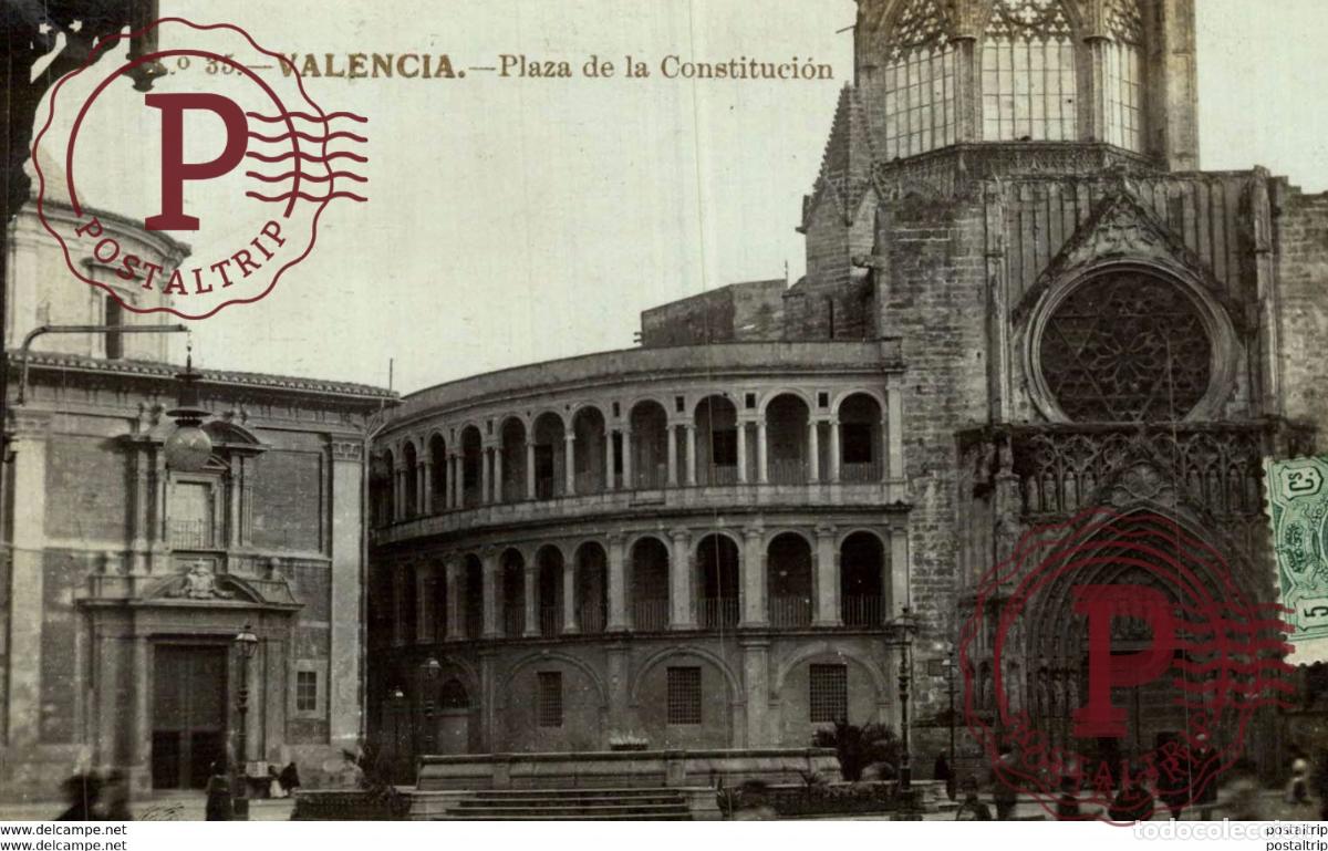Postais: VALENCIA. PLAZA DE LA CONSTITUCION. - FOTOGRAFICA