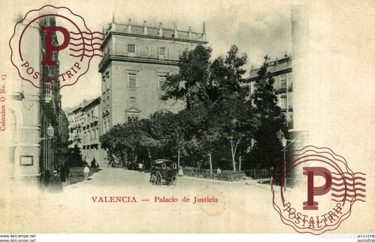 Postcards: VALENCIA PALACIO DE JUSTICIA