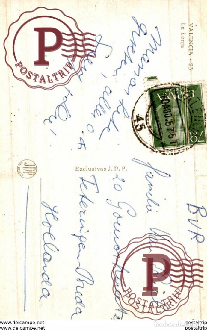 Postales: VALENCIA 23. LA LONJA - Foto 2