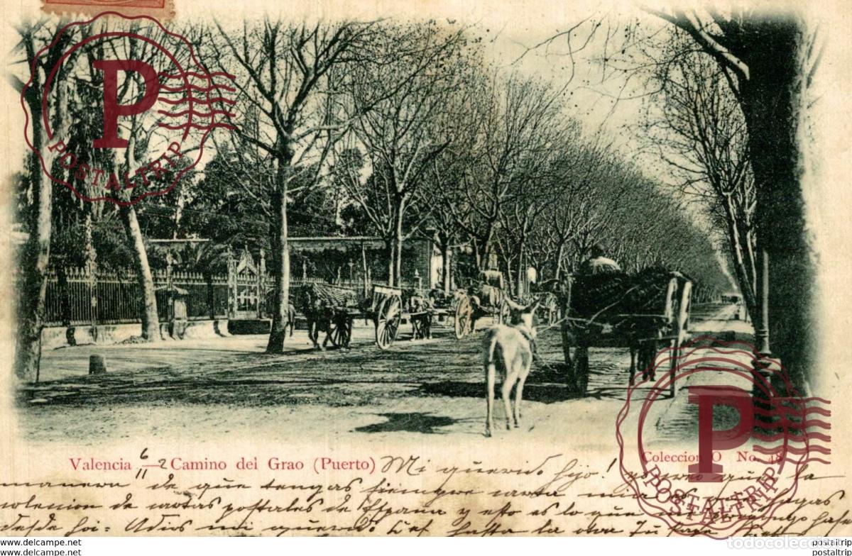 Postais: CAMINO DEL GRAO - VALENCIA 15.5 X 10.5CM