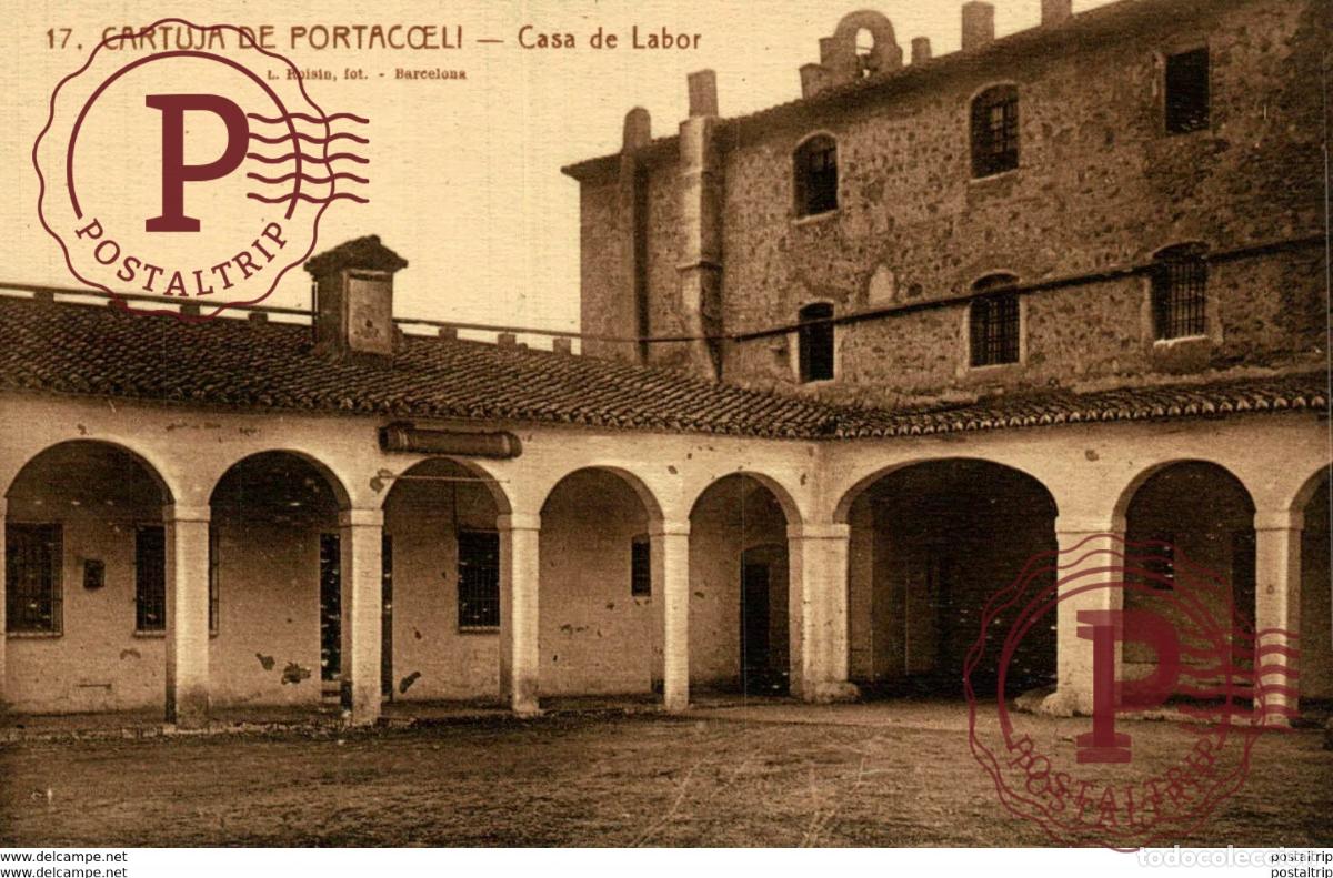 Postais: CARTUJA DE PORTACOELI - CASA DE LABOR - VALENCIA 15.5 X 10.5CM