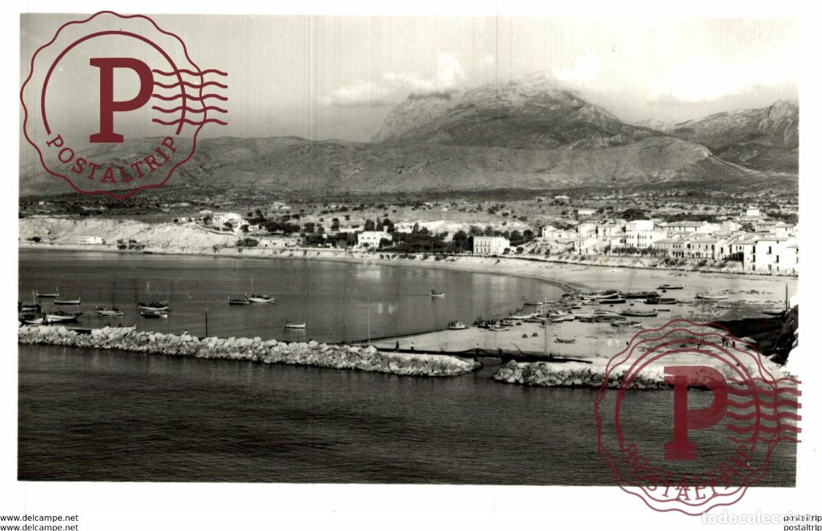 Postais: ALICANTE BENIDORM, VISTA DEL PUERTO Y PLAYA