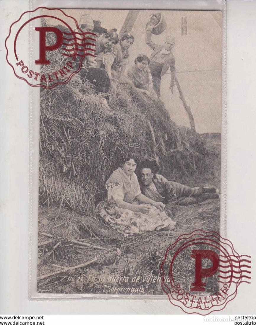 Postales: VALENCIA. EN LA HUERTA DE VALENCIA